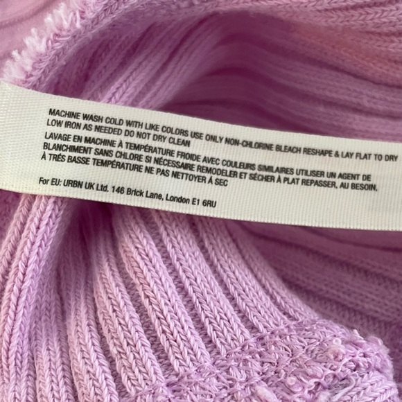 FREE PEOPLE fuchsia long sleeve top size SMALL worn once - Picture 9 of 12